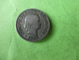 Schweiz 1882, 10 Rappen