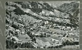 AK sw Adelboden BE vom Kuonisbergli oder Flugbild ? ≈ 1960