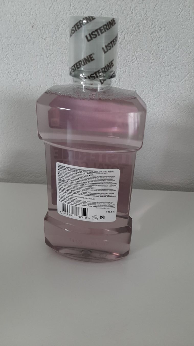 Altro per la cura del corpo: Listerine Total Care Extra Mild 500ml – Nuovo e nell'imballaggio originale da Aarburg venduto da i_c6r8 1