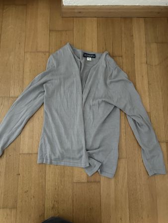 Graue Strickjacke von Elements