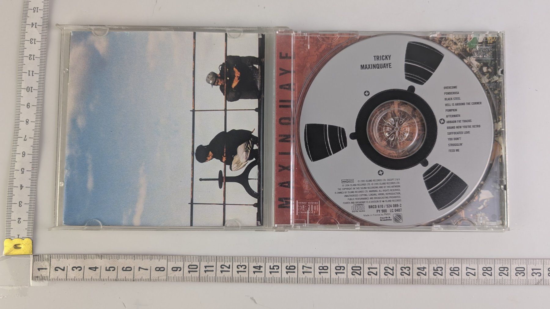 CD: Tricky - Maxinquaye CD Album, Top – Usato da Zürich venduto da axolottchen 3