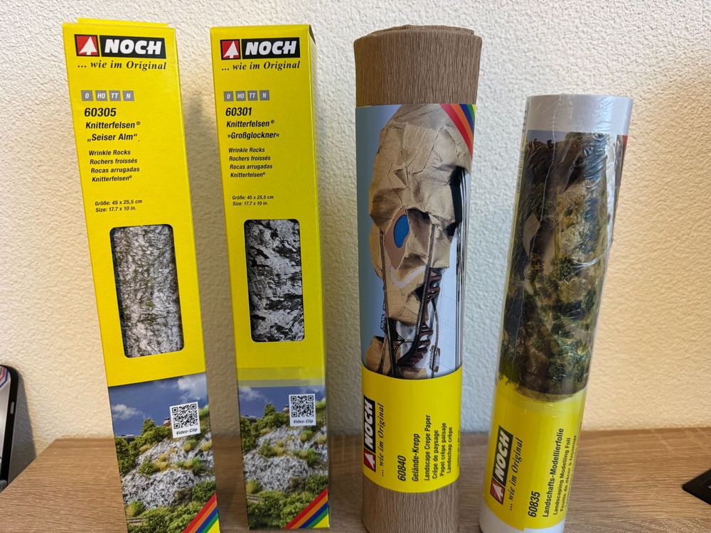 Javis Jdgls Dunkel Grün Lichen Szenerie Bush / Tree Material Neu