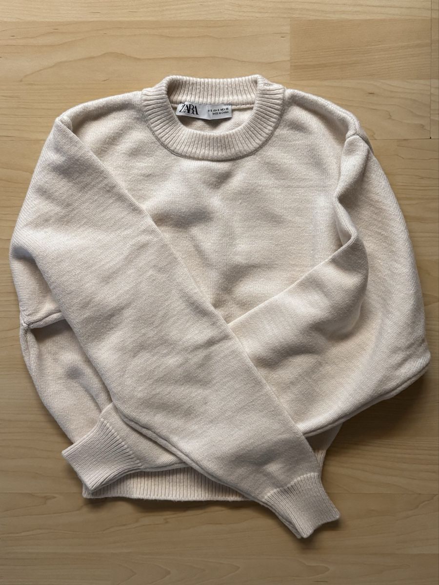 Zara Pullover & Sweatshirts: Pullover Zara creme, Grösse S – Neu (gemäss Beschreibung) aus Tuggen von jess_gls06
