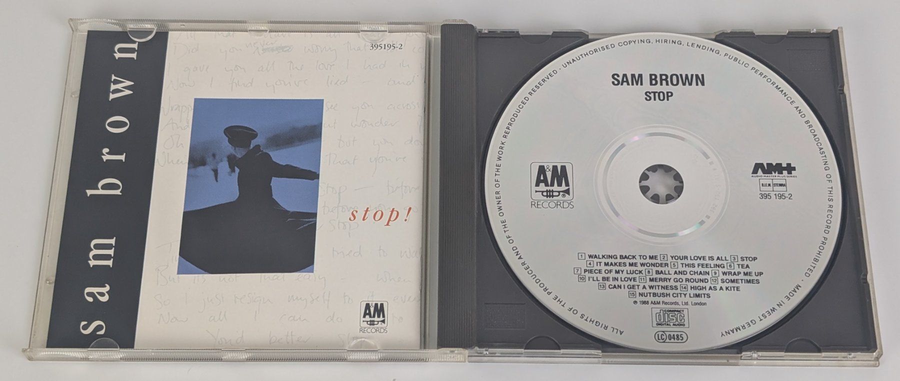 CD: Sam Brown - Stop! CD Album - Pop Klassiker! Top – Usato da Zürich venduto da 1.Simon 2