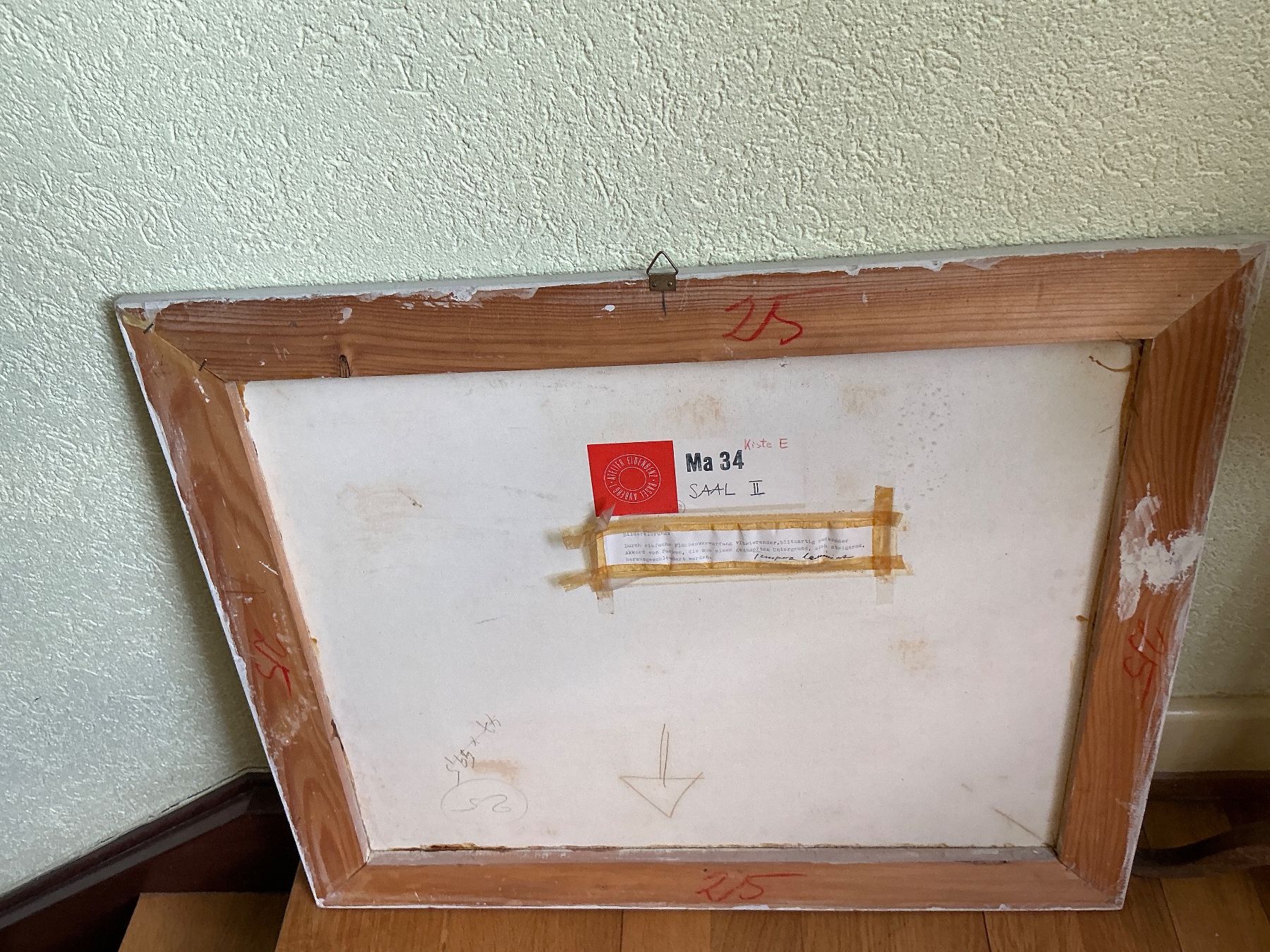 Tableaux: Willi Eichenbenz Abstrakte Kompostion – D'occasion à Birsfelden par Sira1961 3