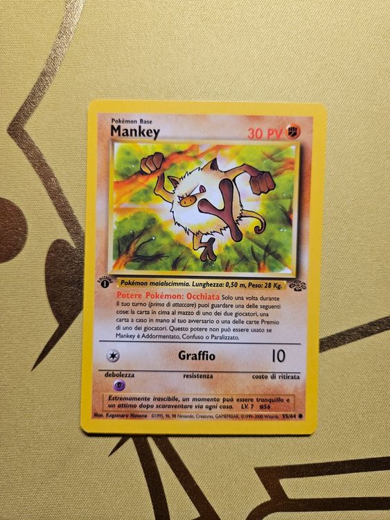 Jungle 1 edition - Mankey (Gebraucht) in Bellinzona für CHF 1 – mit ...