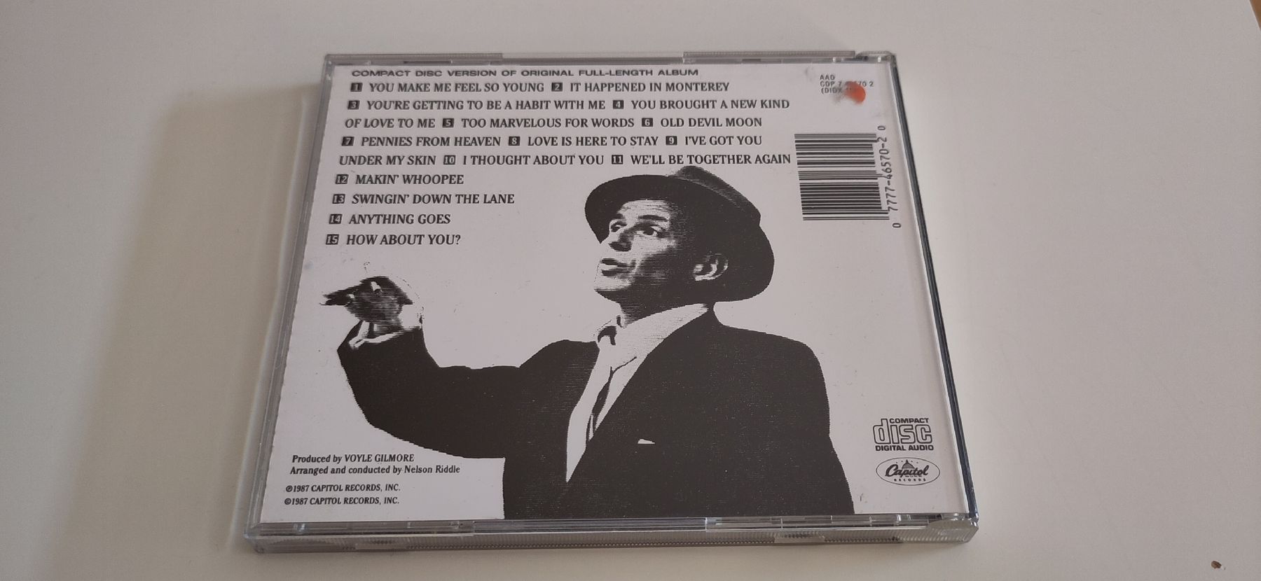 CD: Frank Sinatra - Songs for swingin' lovers – Usato da Zürich venduto da Heldel 2