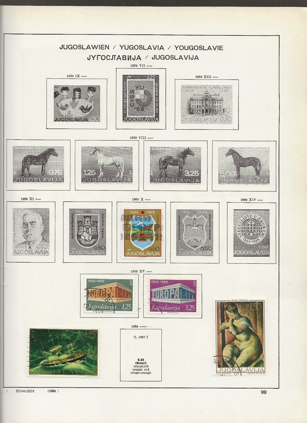 Tous les timbres: Marken Jugoslawien – D'occasion à Au ZH par xelagreb01 5