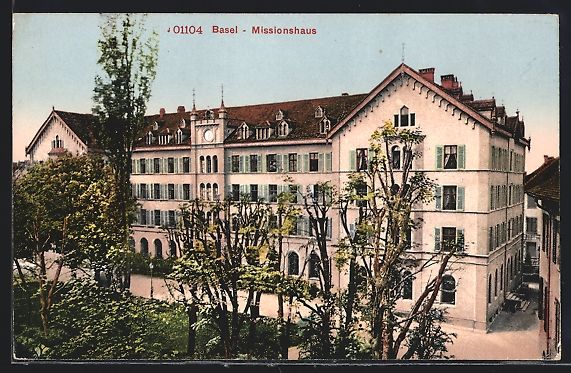 Cartes postales: AK Basel, Ansicht vom Missionshaus – D'occasion à Berlin par bartko-reher