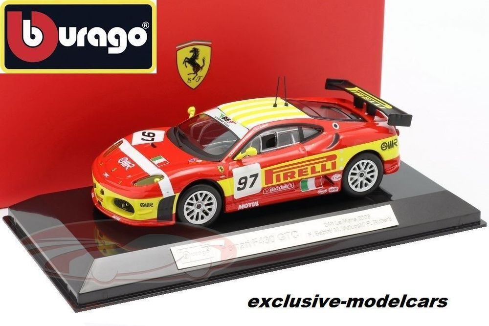 HOTWHEELS 1/43 SCALE P9951 - Ferrari F430 GTC 24H Le Mans