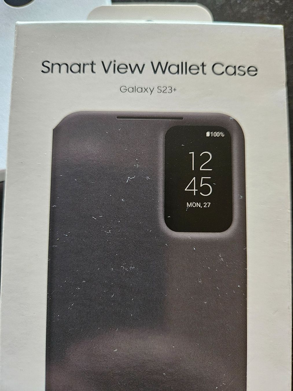 Samsung Cover & Protezioni schermo: Samsung Galaxy S23+ Smart View Wallet Case - Schwarz – Nuovo e nell'imballaggio originale da Ulmiz venduto da Dirix 3