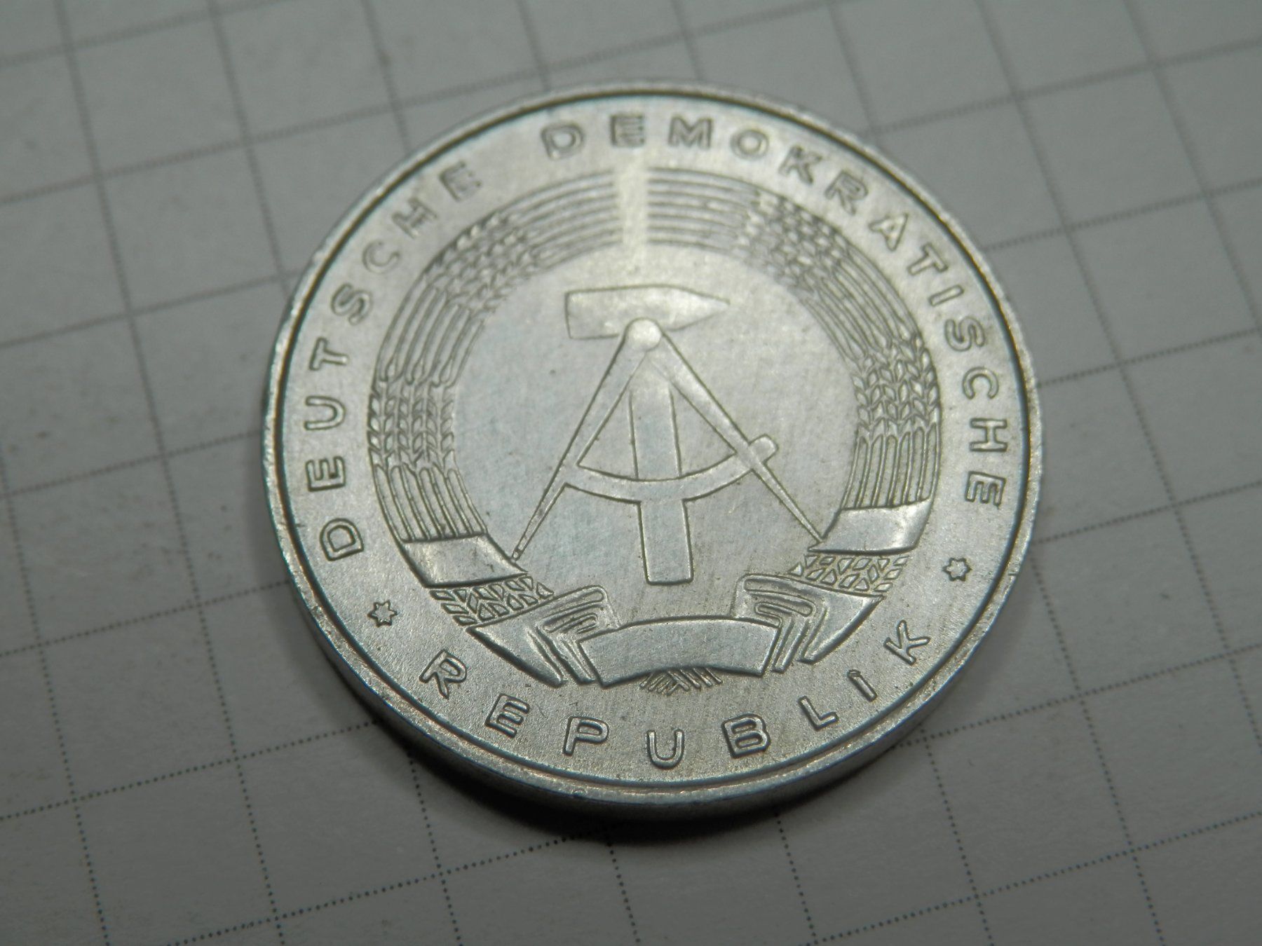 Tutti le monete: Deutschland - DDR 5 Pfennig, 1975 – Usato da Weiach venduto da weiach81 1