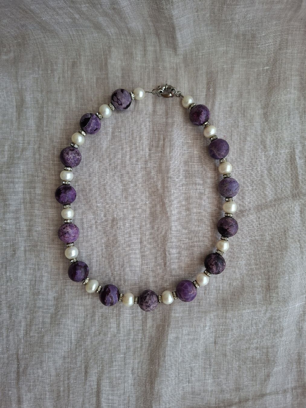 Ketten: Collier bohème romantique nacré – Neu (gemäss Beschreibung) aus Lutry von Sim_Sta 5