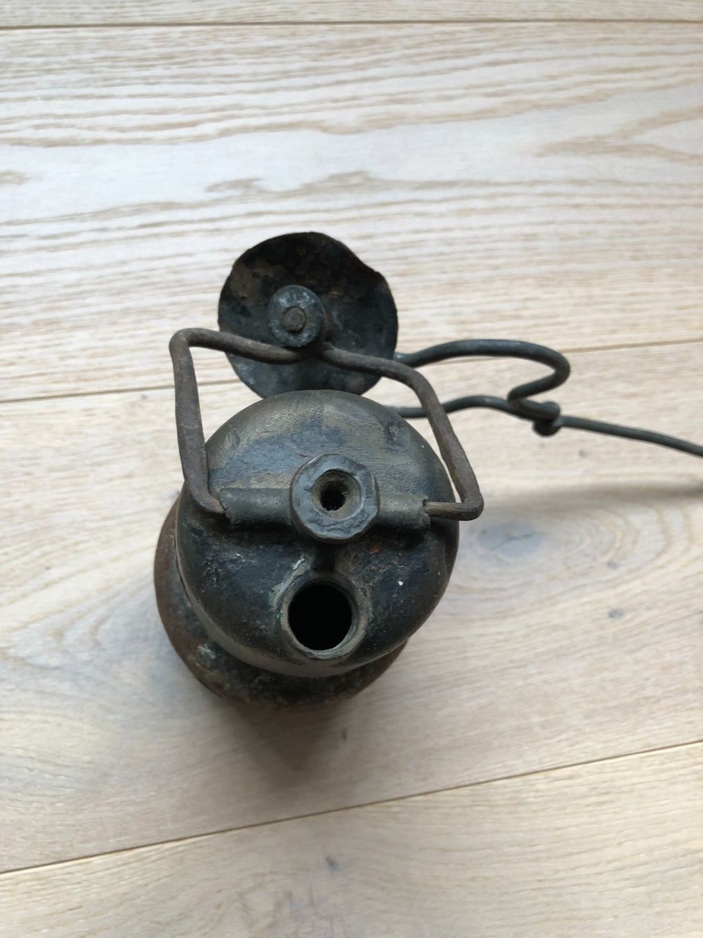 SBB/CFF/FFS Lampade: Alte Karbidlampe, ca. 1900 – Usato da Siebnen venduto da Trans-Am 5