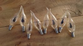 4x Glühbirne Leuchtmittel Kerzen E14