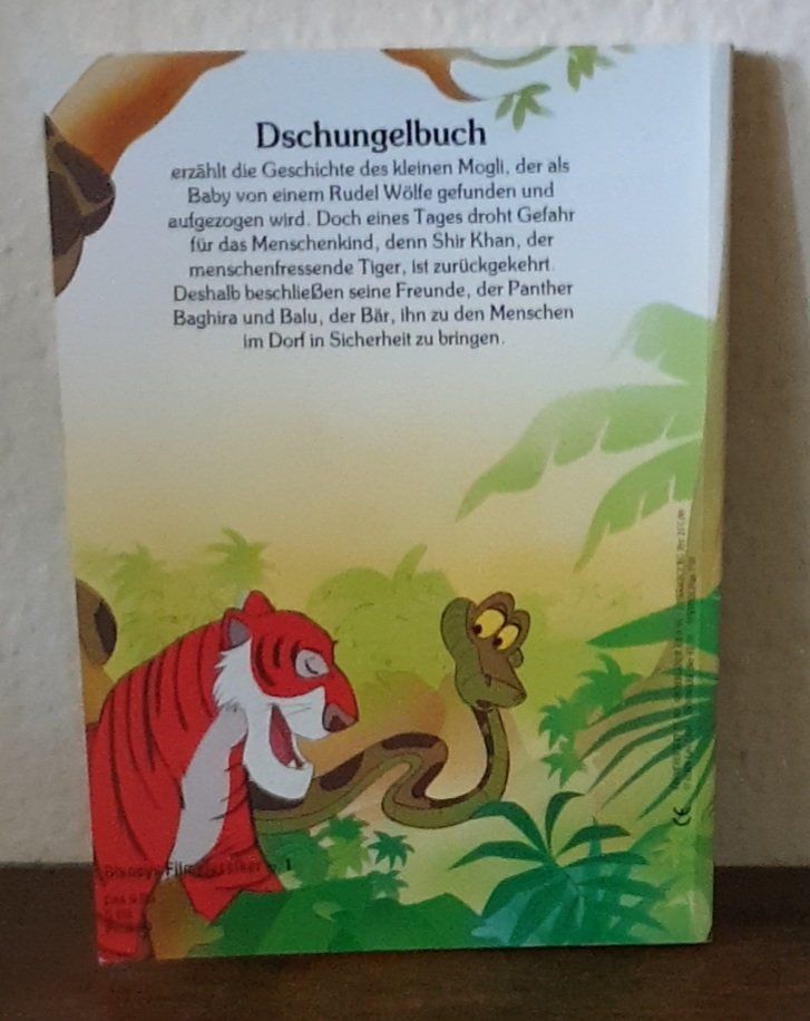 Bücher: Walt Disney Jungelbuch – Gebraucht aus Chur von Vintage-Hunter 2