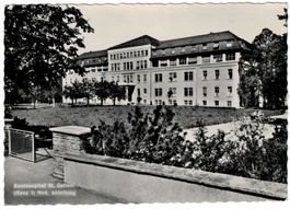 St. Gallen, Kantonsspital, Haus I, Med. Abteilung, gel. 1957