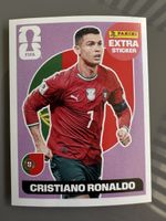 Panini WM 2026: Cristiano Ronaldo Extra Sticker Lila