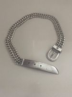 Metallgurt, Gürtel aus Metall, Länge 80 cm