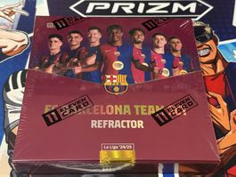 🔥🔵🔴 FC Barcelona Team Refractor  2024/25 Sealed Hobby Box