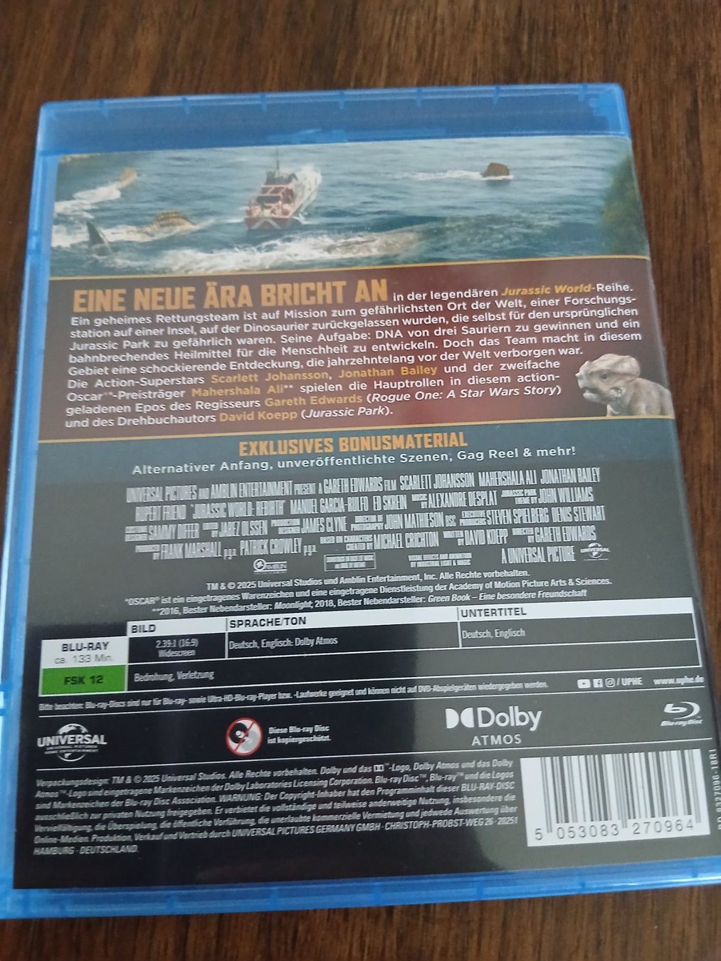 Tutti i DVDs: Jurassic World: Die neue Ära Blu-ray – Nuovo (secondo la descrizione) da Pfungen venduto da evala50 1
