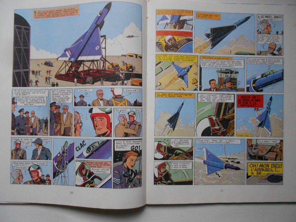 Fumetti: DAN COOPER  -  LE TRIANGLE BLEU – Usato da Bex venduto da Giorgiob 6