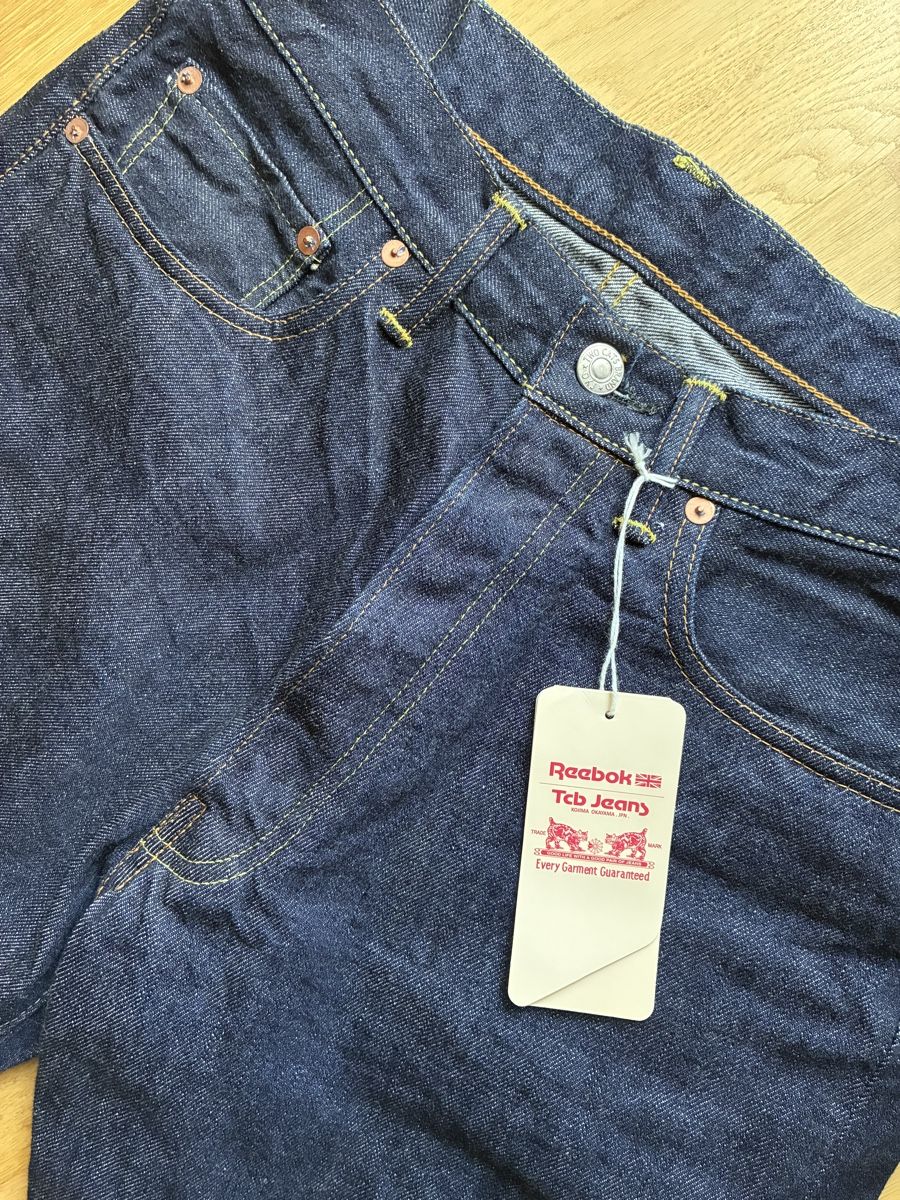 Jeans: TCB x Reebok Jeans Special Edition – Nuovo (secondo la descrizione) da Zürich venduto da ffabove1990 6