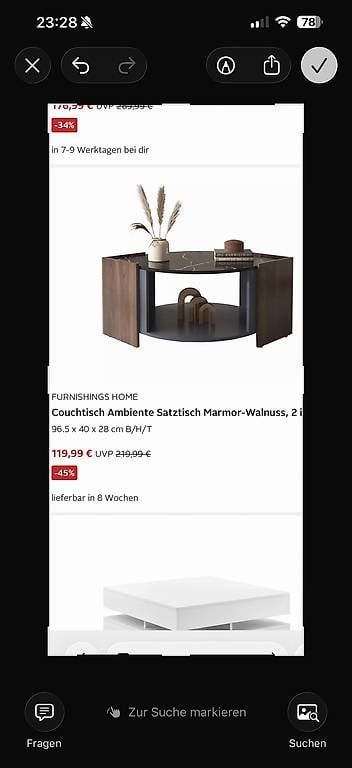 Tavoli: Salon Tisch Neu – Nuovo e nell'imballaggio originale da Pfäffikon ZH venduto da SuisseLife 3