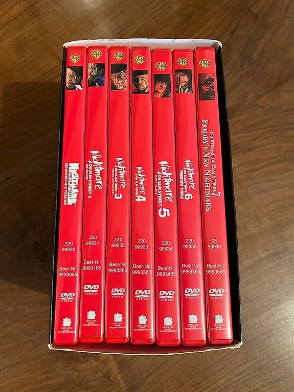 Tutti i DVDs: Nightmare on Elmstreet 1-7 – Usato da Rüfenach AG venduto da luciferus 2