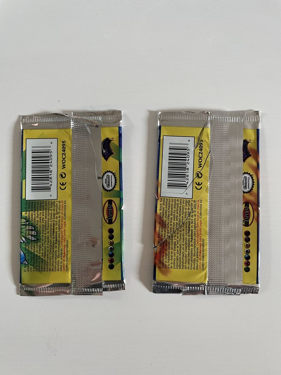 Pokémon Carte collezionabili: 2x booster vide Pokémon édition 1 set de base espagnol – Usato da Montreux venduto da loic_13 1
