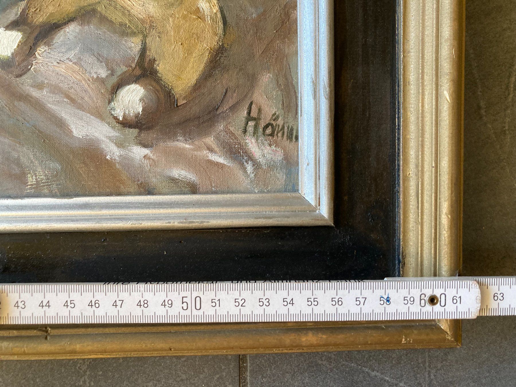 Dipinti: GEMÄLDE    signiert  Hänni – Usato da Subingen venduto da ArtBead 6