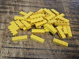 lego 3010 lot de 40 pièces Yellow Brick 1 x 4