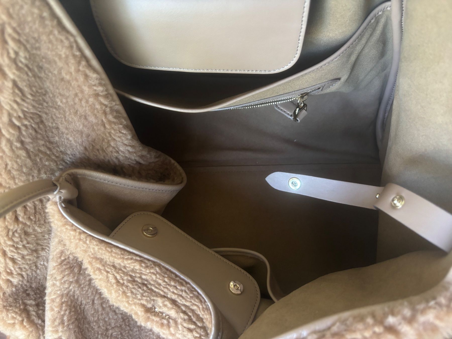 Max Mara Borse da donna: MAX MARA Hobotasche Lammfell, beige – Usato da Herrliberg venduto da mayfi 8