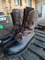 High-End Outdoor Lederstiefel Gr. 47 wasserdicht wenig gen.