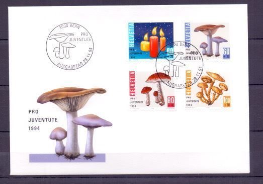 Tutti i francobolli: CH FDC Pro Juventute Satz 1994 – Usato da Koblenz venduto da Markenhimmel