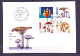 CH FDC Pro Juventute Satz 1994