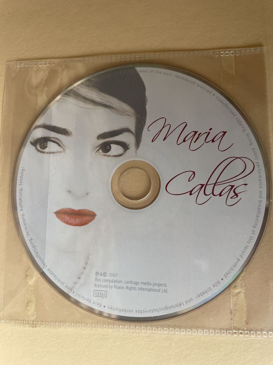 Libri: Maria Callas Lieblingsrezepte Buch + CD – Nuovo (secondo la descrizione) da Wildensbuch venduto da Mangosteen7 7