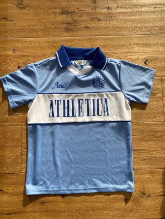 Fussballtrikot mit Kragen von H&M, Gr. 134/140