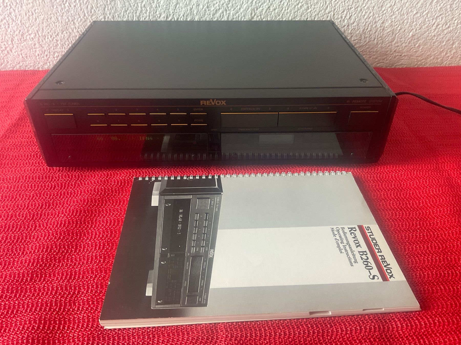 Revox Radio: ReVox B 260 S FM Tuner Mit RDS – Usato da Langenthal venduto da RronJora 2