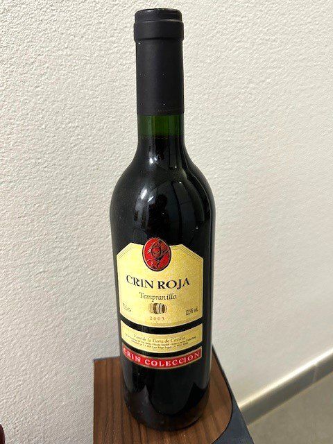 Rioja Vins: CRIN ROJA   2003 – D'occasion à Winkel par zeho