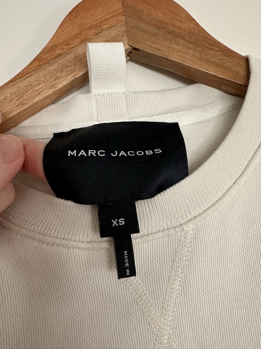 Marc Jacobs Pullover & Sweatshirts: Cream Marc Jacobs sweatshirt size XS - warm & cozy – Neu (gemäss Beschreibung) aus Langnau am Albis von vitaklimova 1