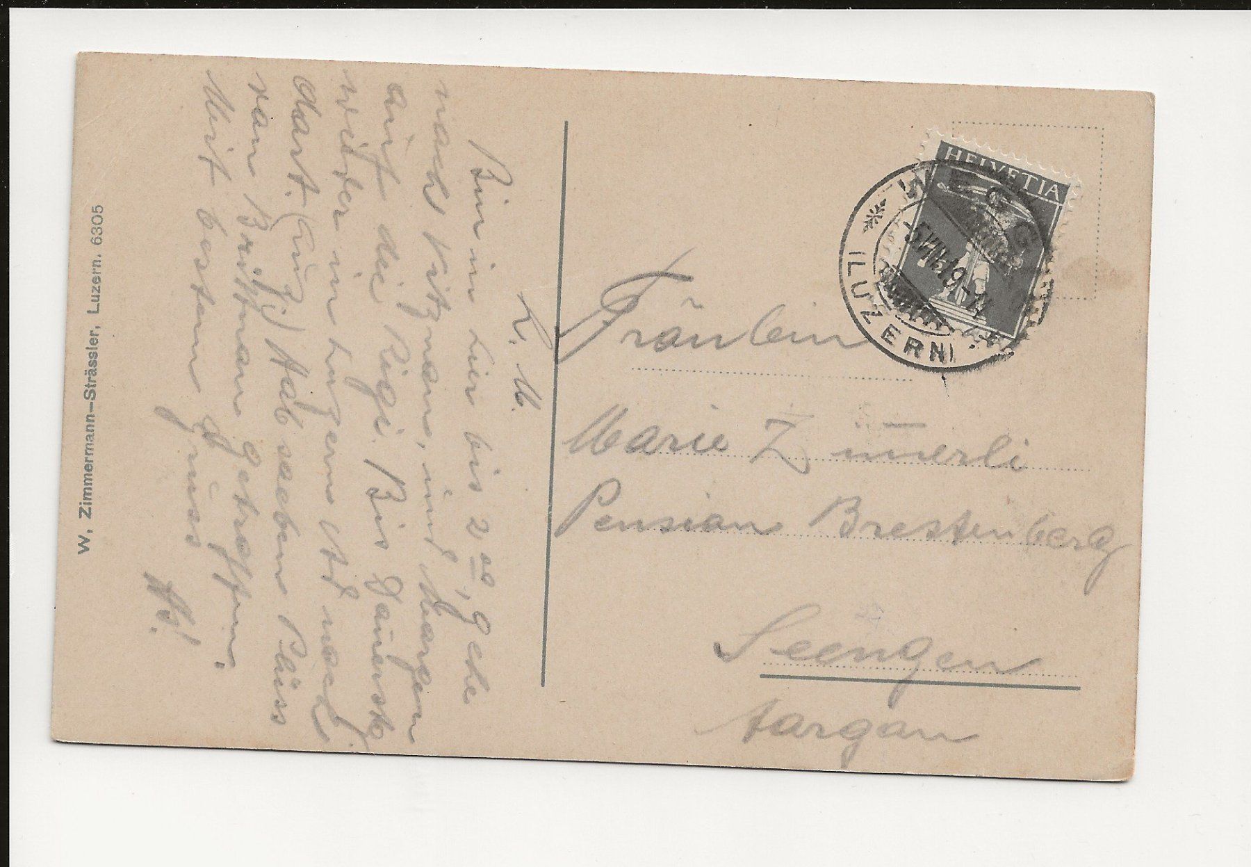 Cartoline postali: AK 1919 Weggis mit Pilatus – Usato da Greifensee venduto da 315WDO 1