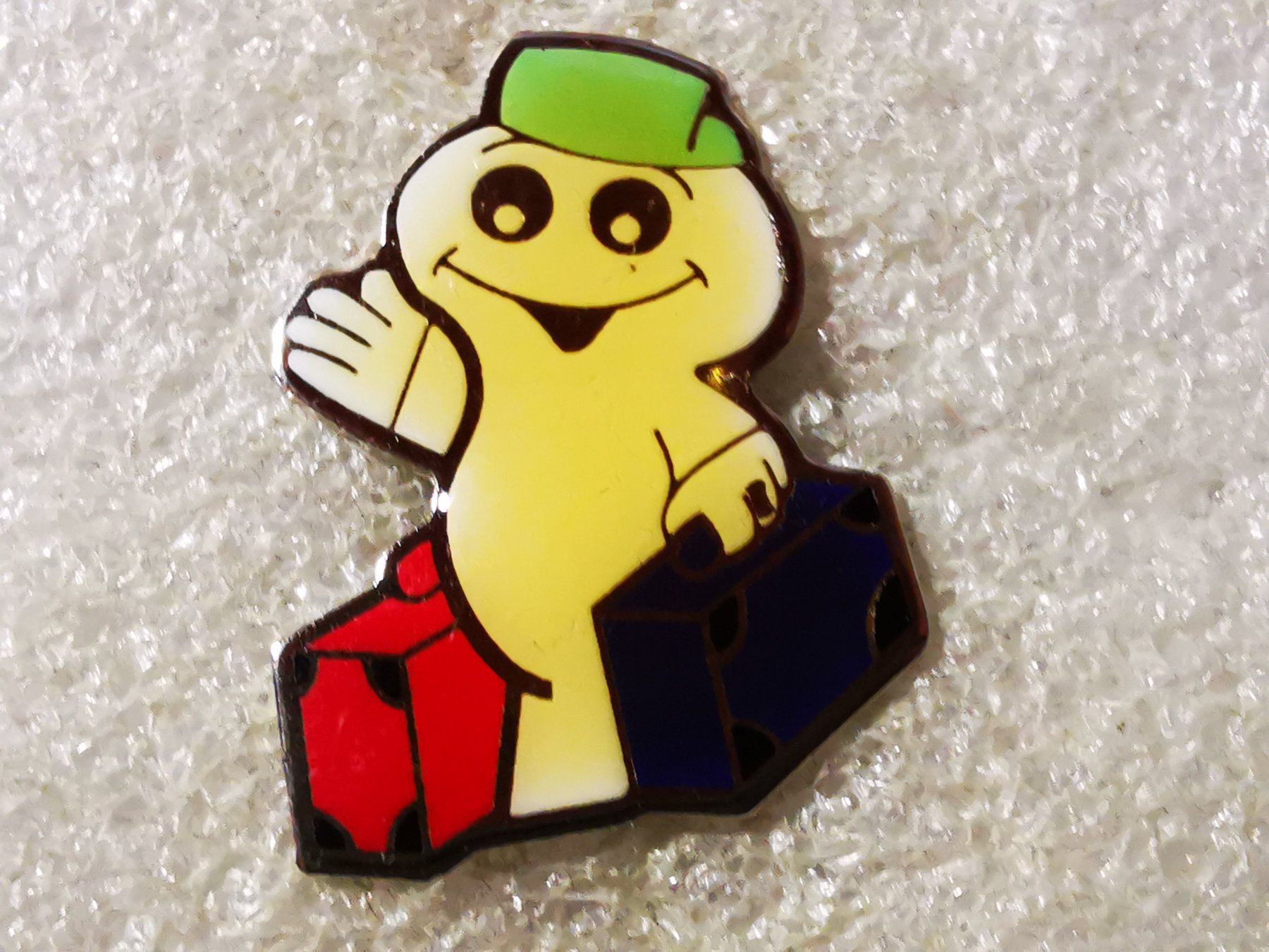 Placchette & Badge: Ansteckpin 194: Maga Bio – Usato da Oppligen venduto da Pin-Fall-Shop