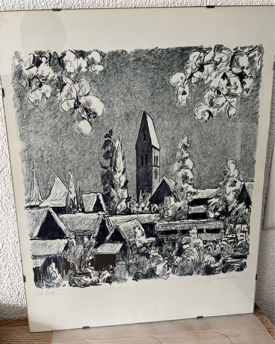Grafica & Litografie: Bild Unterseen Diggelmann – Usato da Sevelen venduto da Ritiplampi 2