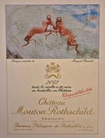Mouton Rothschild Litho, 2012, Miguel Barcelò