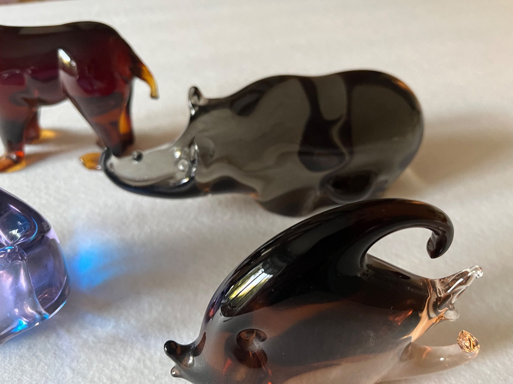 Statuette: 4 Glas-Tiere, Vollglas – Usato da Hettlingen venduto da Kaeptnpum 3