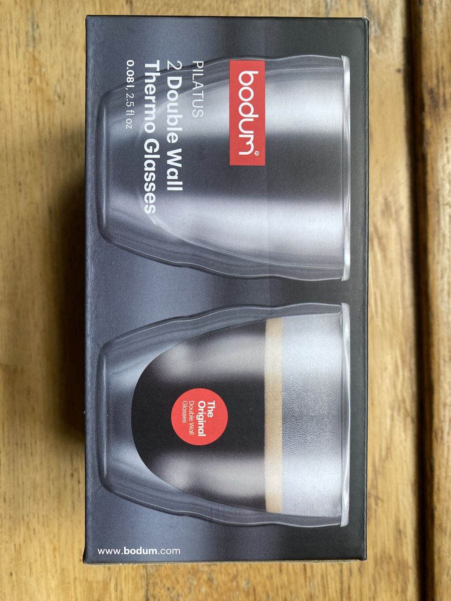 Bodum Tazze: Zwei Bodum Kaffee Tassen PILATUS – Nuovo e nell'imballaggio originale da Bern venduto da SamuelH02 2