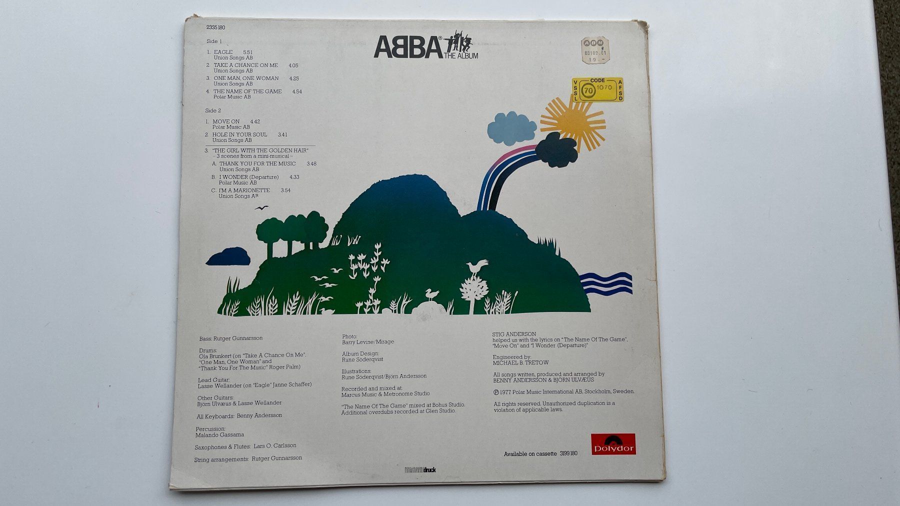 Dischi in vinile: ABBA - The Album - LP – Usato da Glattfelden venduto da cybermaxx 1