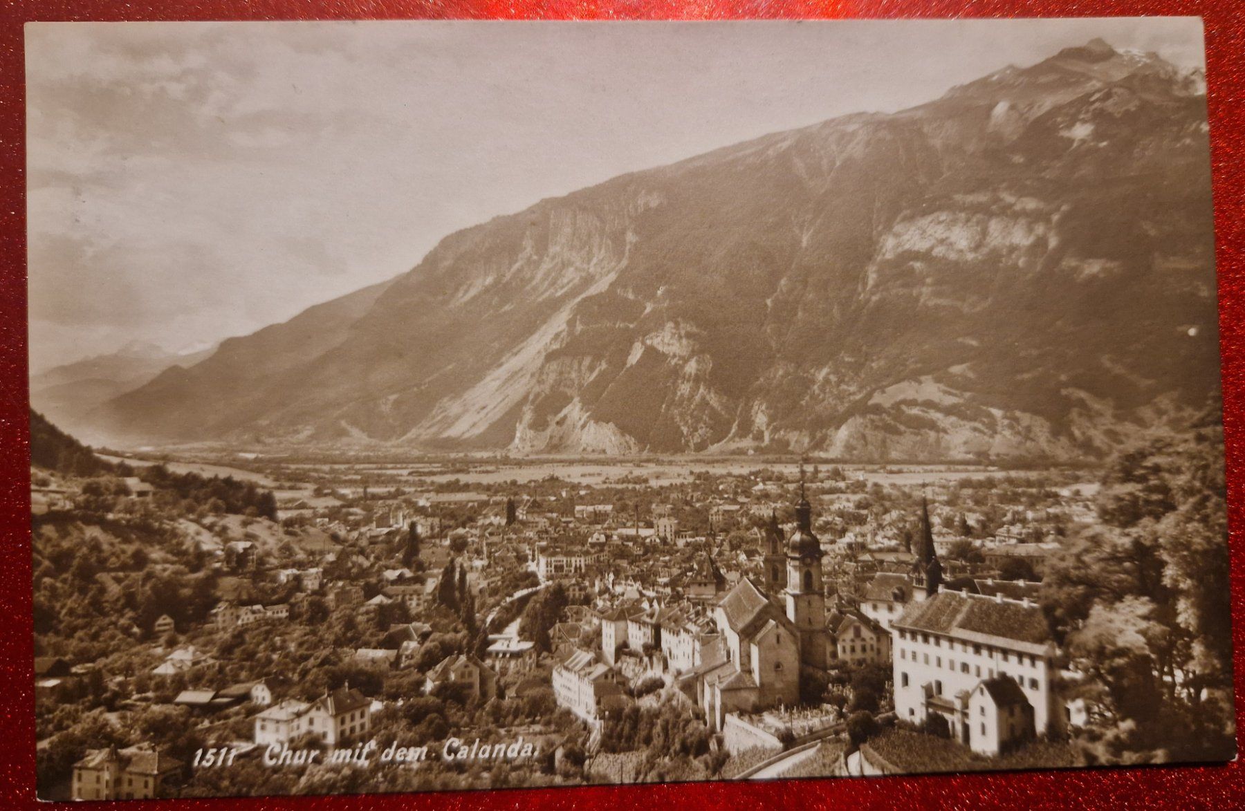 Cartoline postali: Chur mit Calanda Top – Nuovo (secondo la descrizione) da Melchnau venduto da Fishel