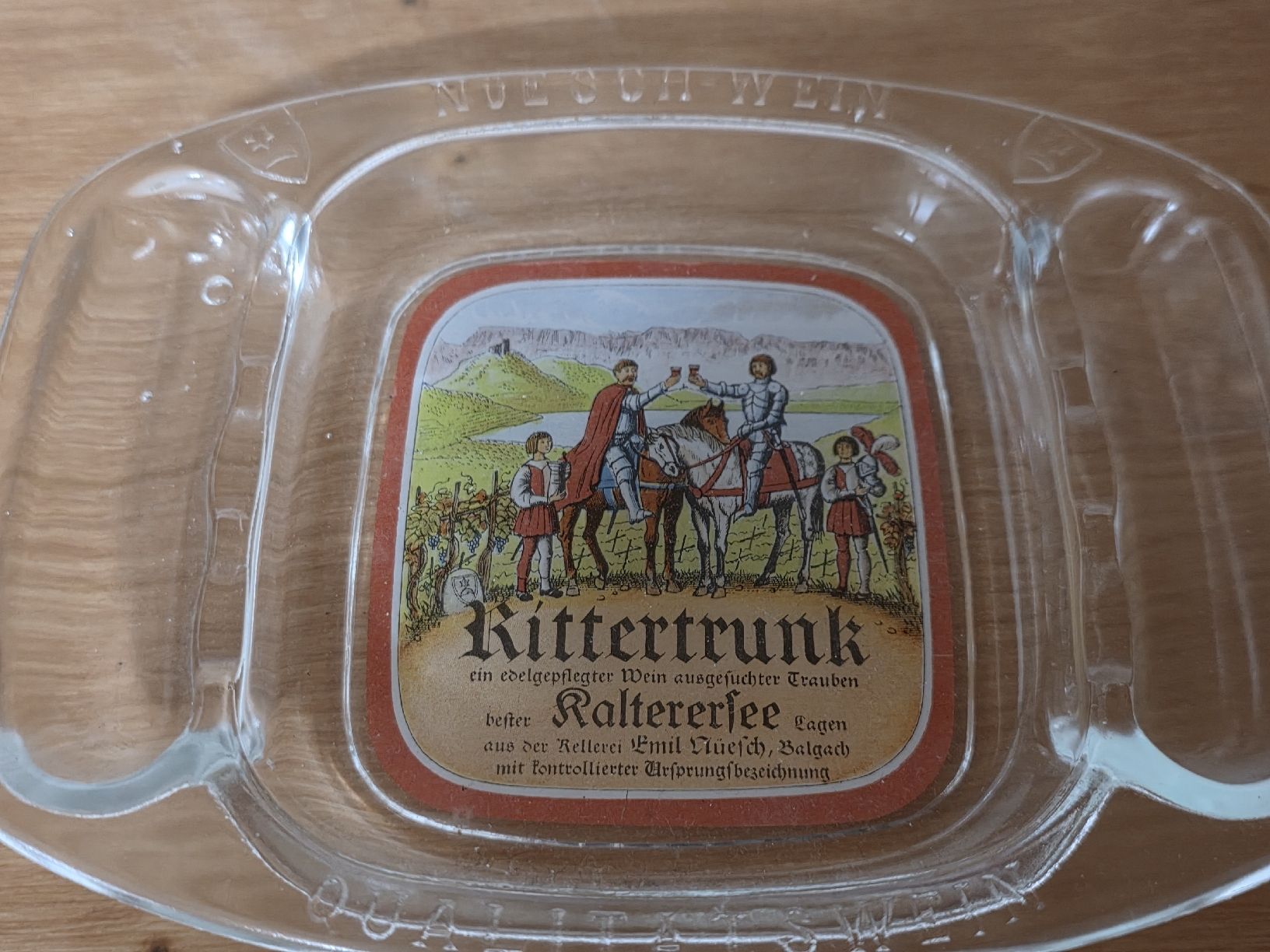 Portacenere: Glas Aschenbecher "Rittertrunk"  – Usato da Dorf venduto da Echo_Elements 3